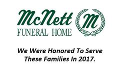 McNett Families  Served in 2017